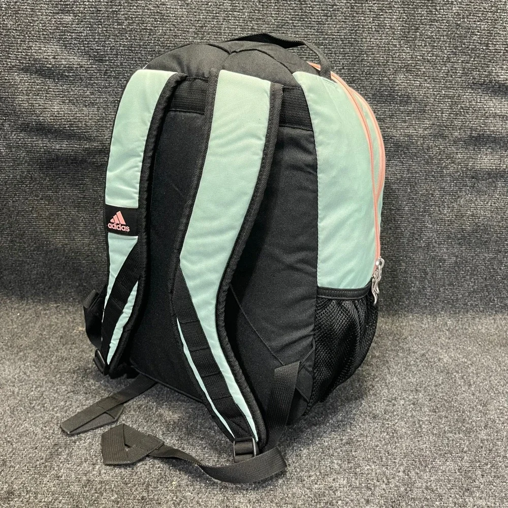 Adidas 141344C 31L Daypack Pink / Black / Mint Green Journal Laptop Backpack‎